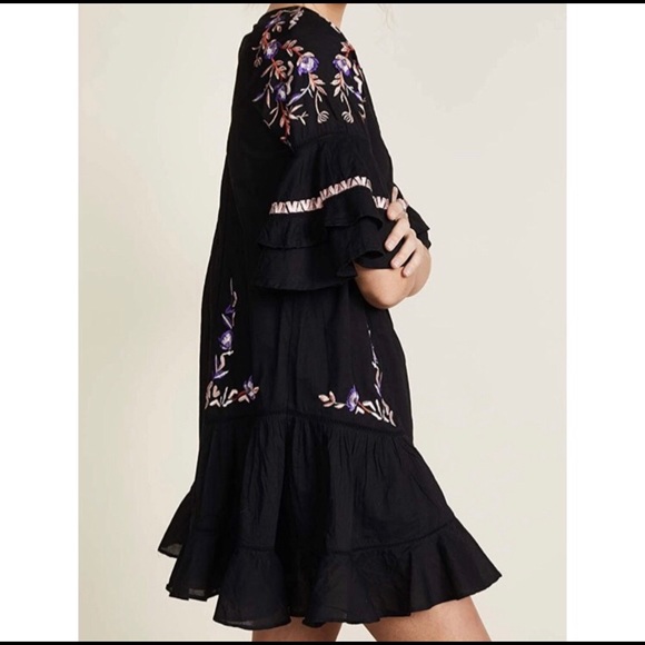 Free People Pavlo Embroidered Dress - S - Picture 3 of 14